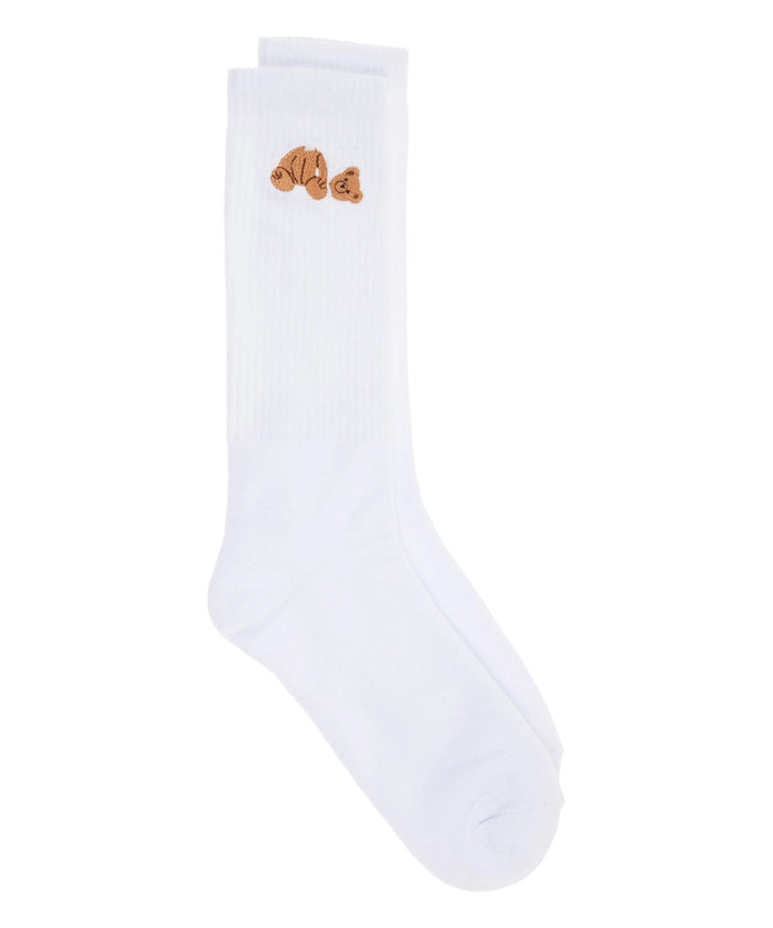 White bear socks