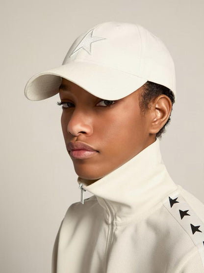 White Logo Hat