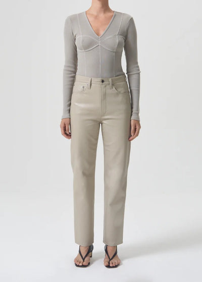 Devlin Bodysuit - Rice Paper