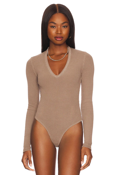 Tavi Bodysuit Biscotti