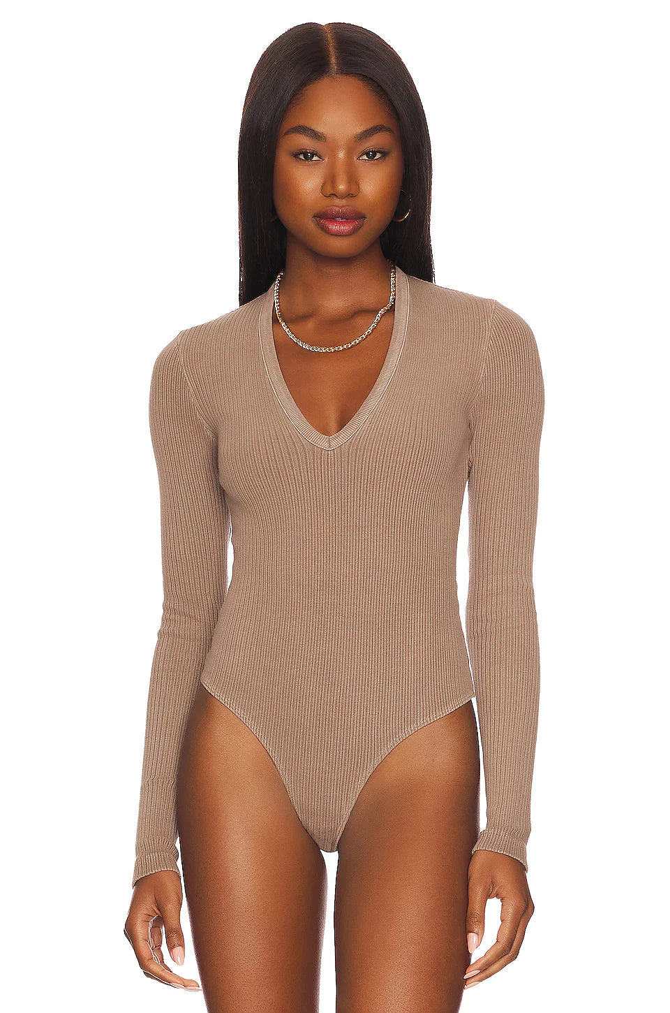 TAVI Bodysuit Biscotti