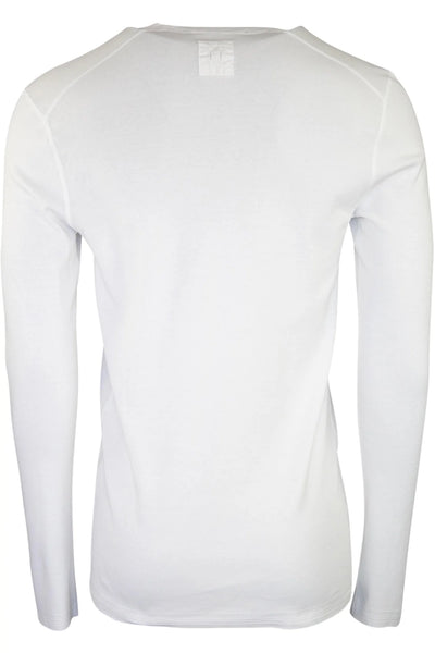 Male Long Sleeve White