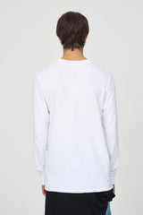 M Presley LS shirt - white