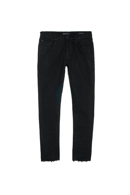 Low Rise Skinny Jean Black Resin