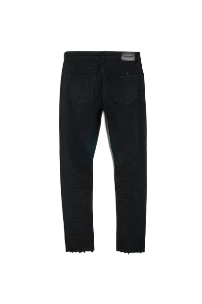 Low Rise Skinny Jean Black Resin