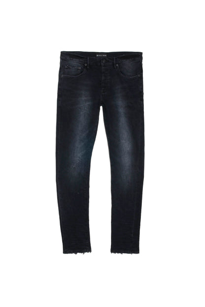 Low Rise Skinny Jeans - Washed Black