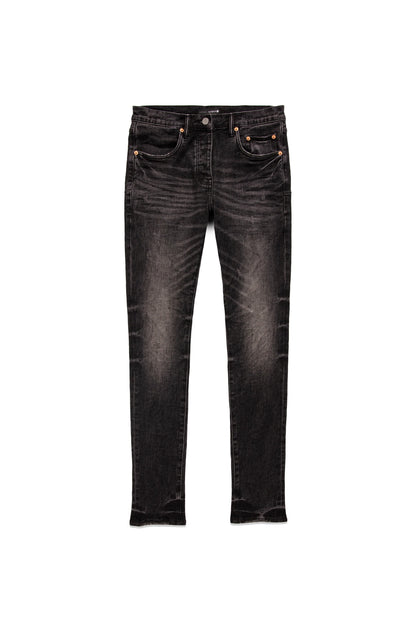 Low Rise Skinny Jean Washed Aged Black