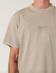 Latte embroidery tee