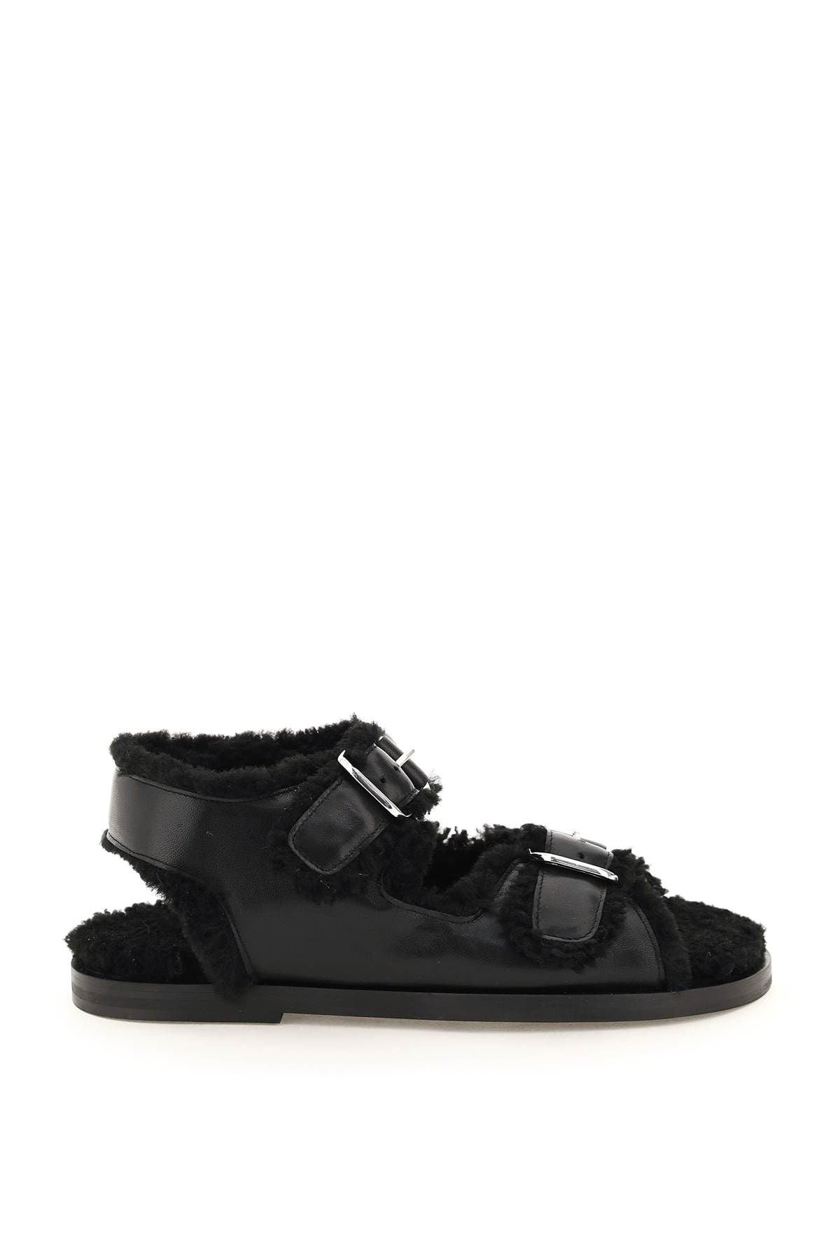 Meribel Black Sandals