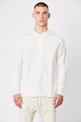 Off white linen long t-shirt