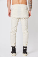 Off white regular crotch trousers