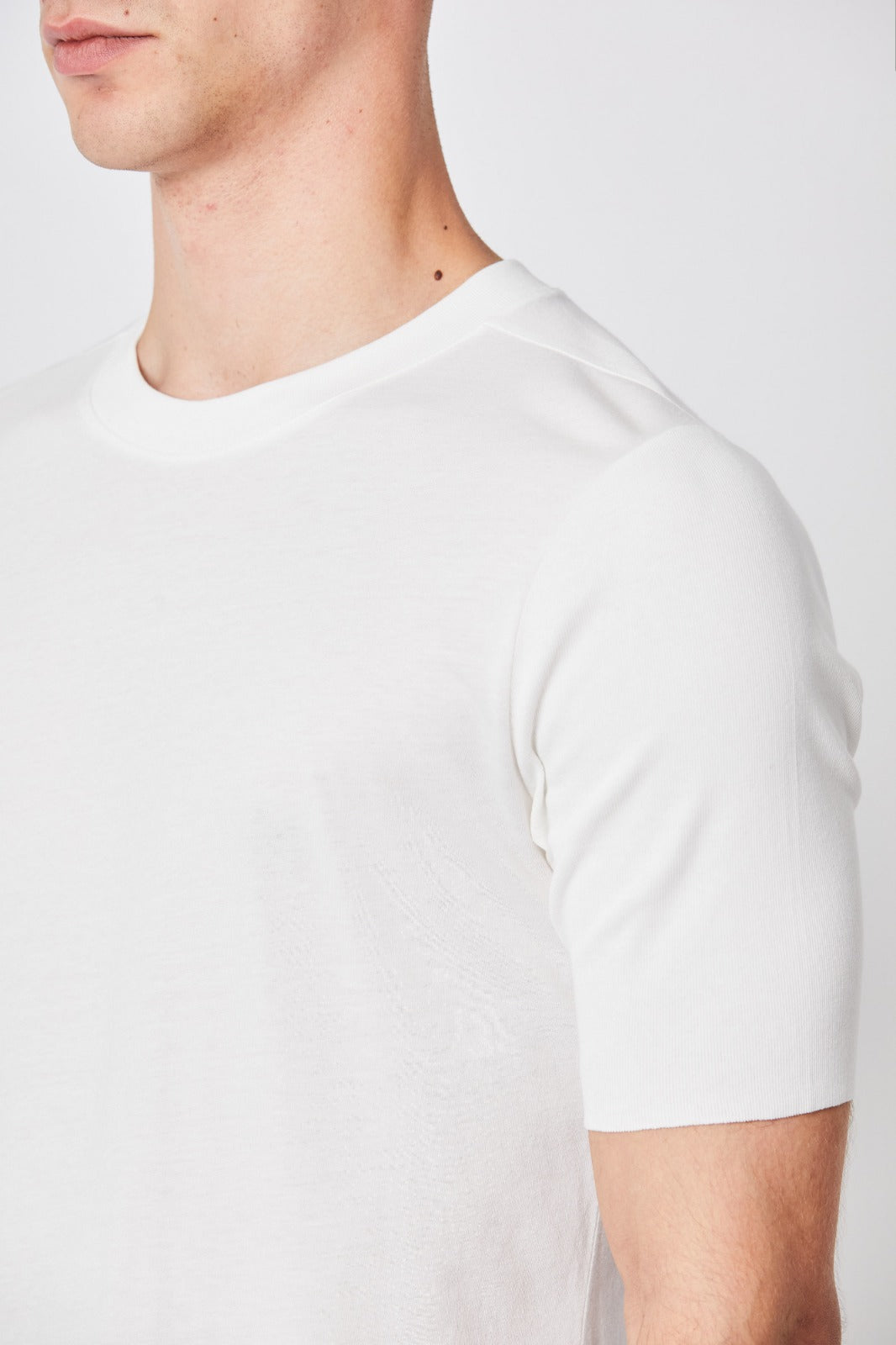 White Cotton T-shirt