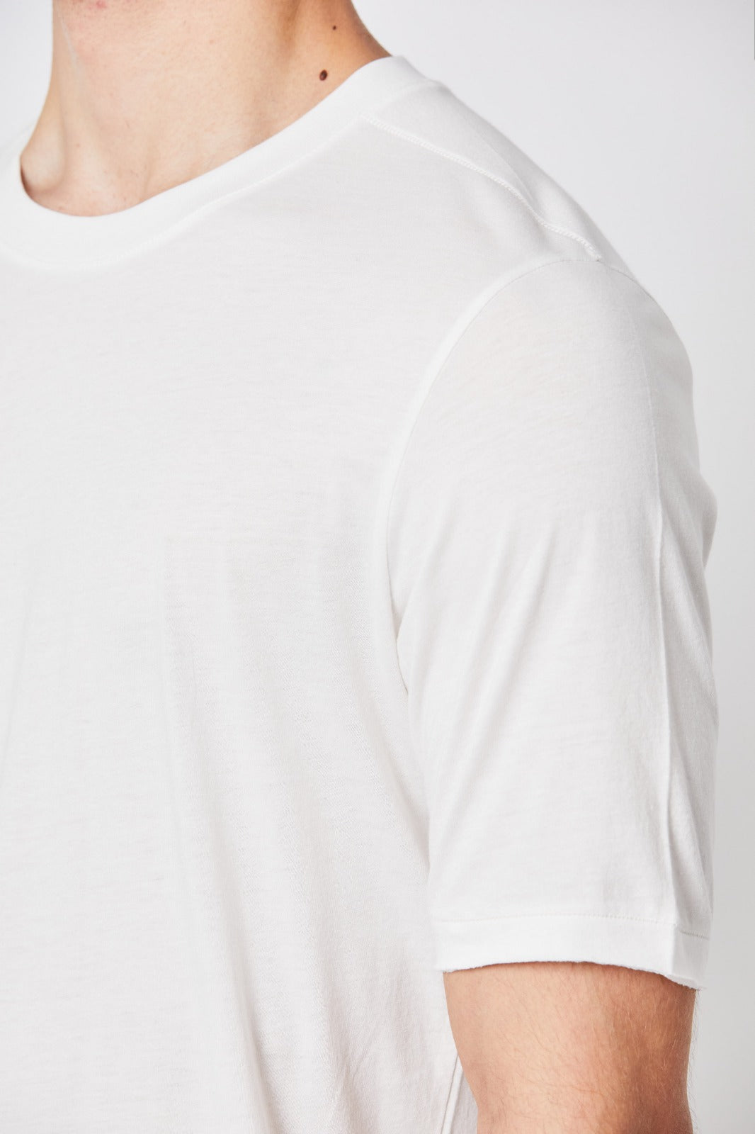 White Jersey T-Shirt