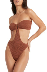Terracotta Thera One-piece Swimsuit