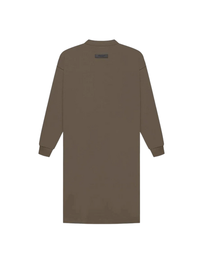 LS tee dress wood