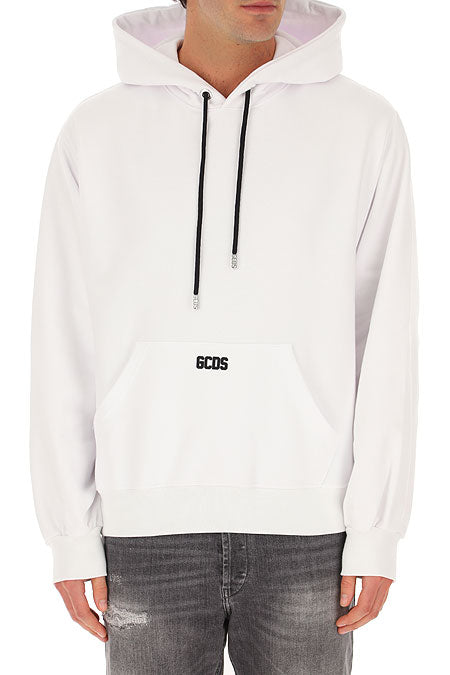 White Logo Hoodie