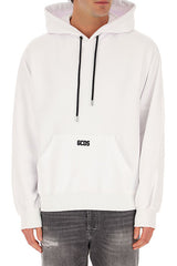 White logo hoodie