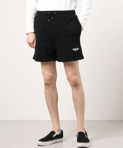 Black Minimalistic Relaxed Fit Short