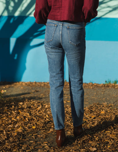 Lexi Straight Jeans Zero Ramones