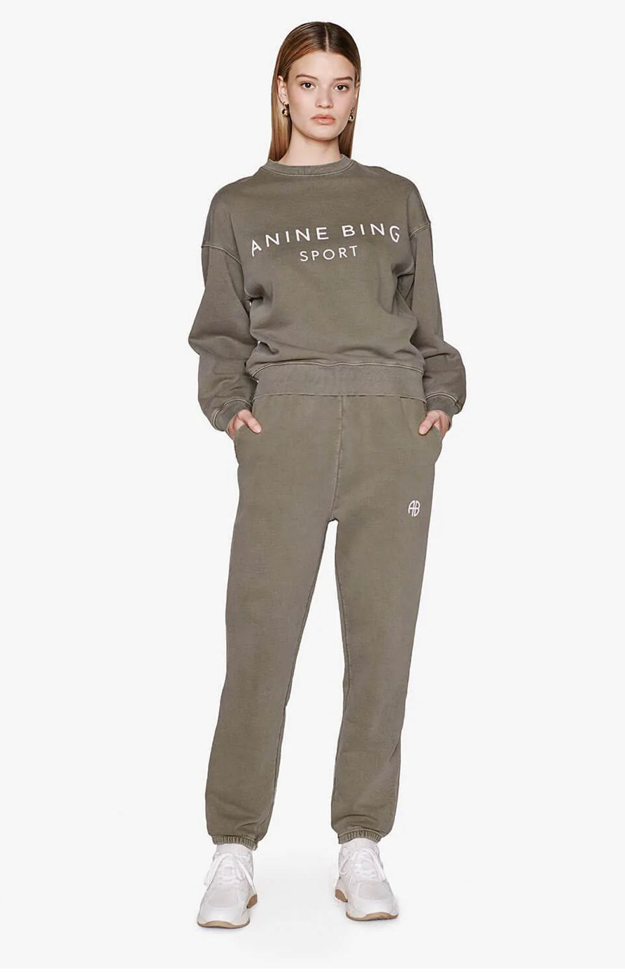 Olive sweatpants