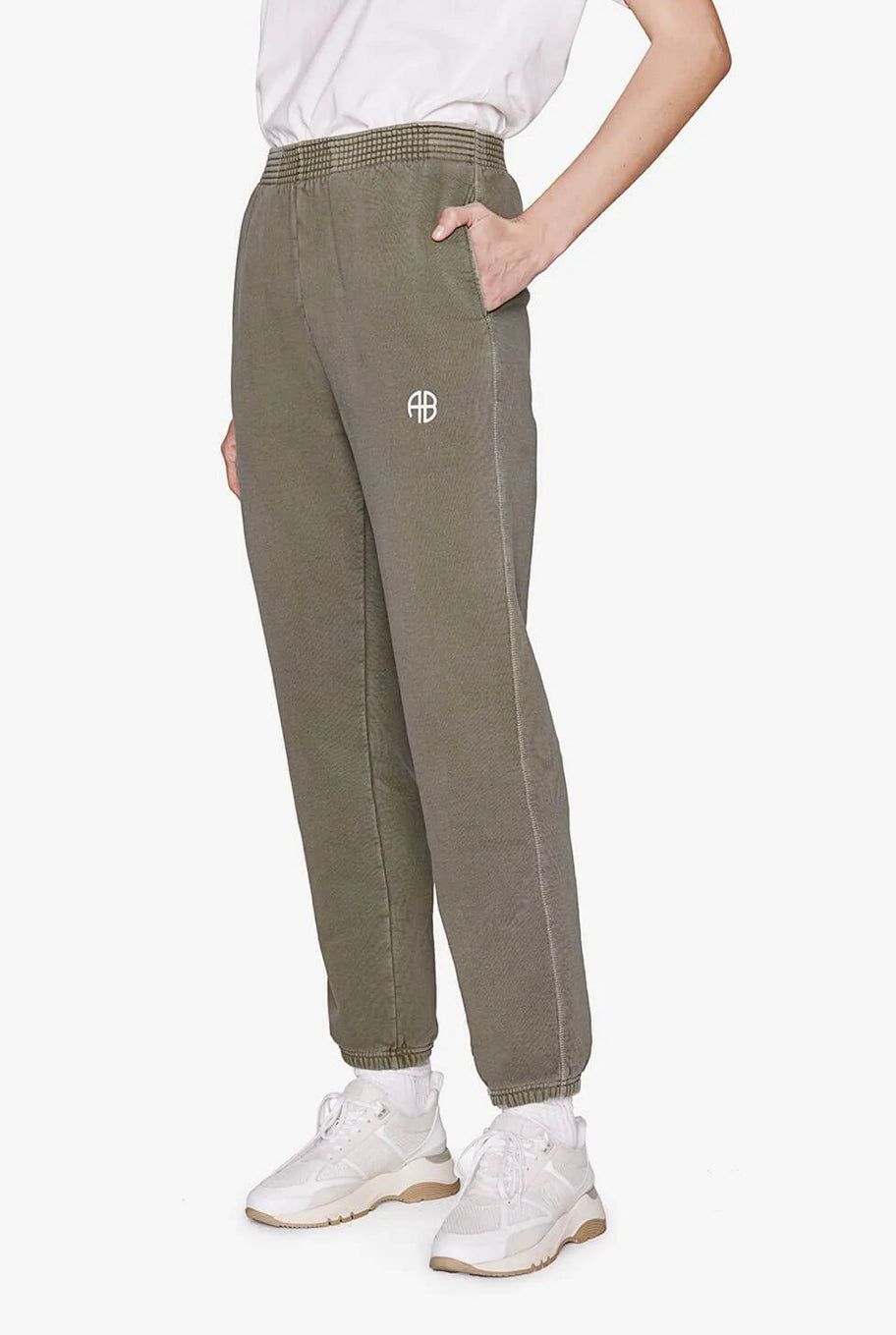 Olive sweatpants