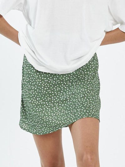 Bloom Mini Bias Cactus Skirt