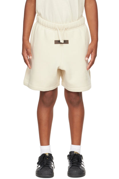 Kids Sweatshort - Egg Shell