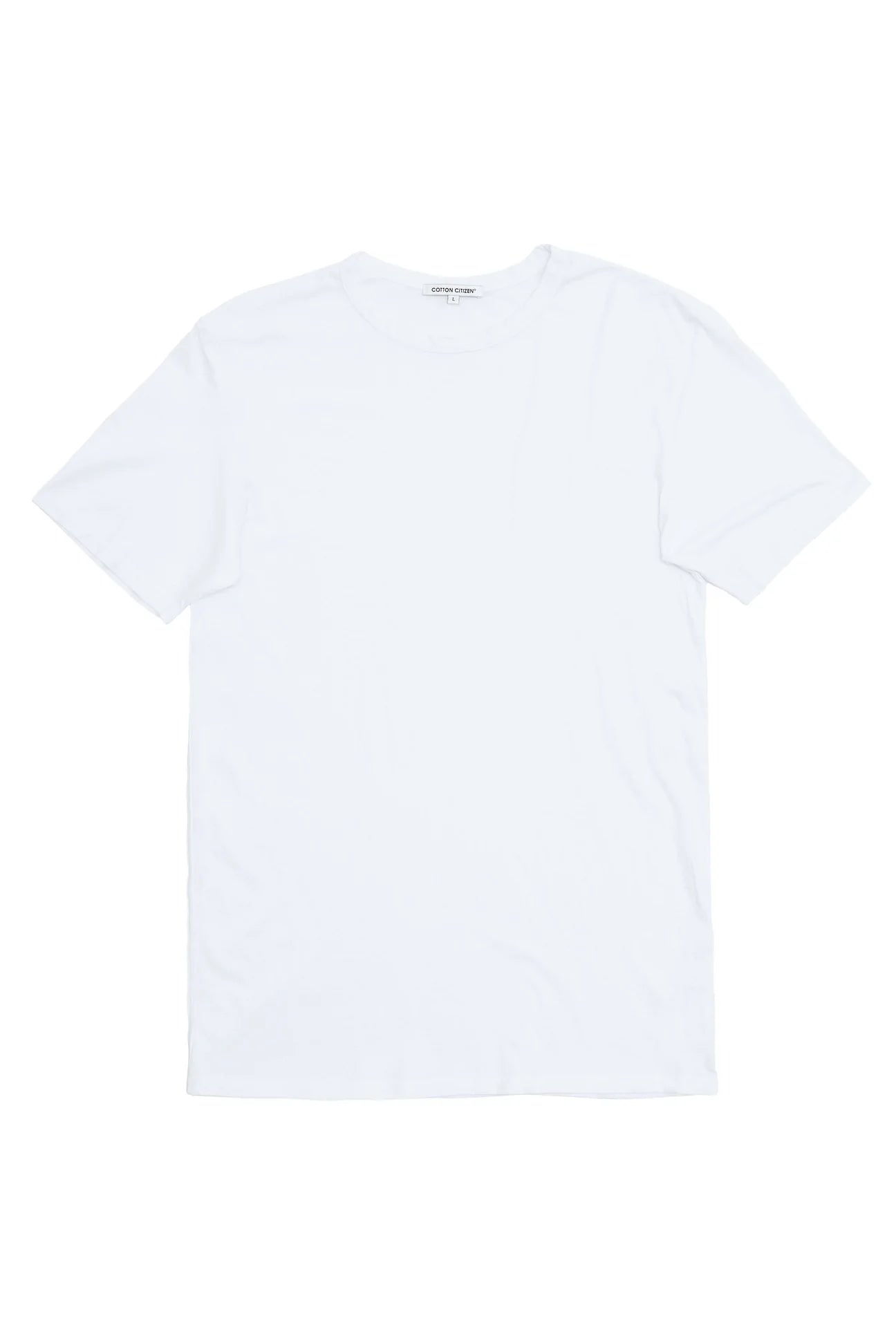 M Classic crew tee - white