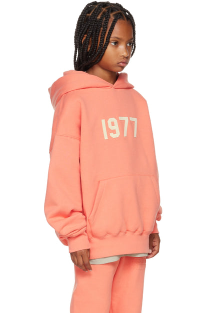 Kids Hoodie - Coral