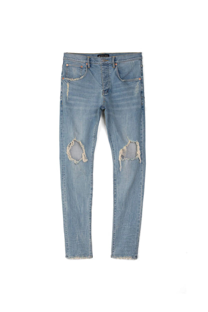 Mid Rise Slim Jean Light Indigo Blowout