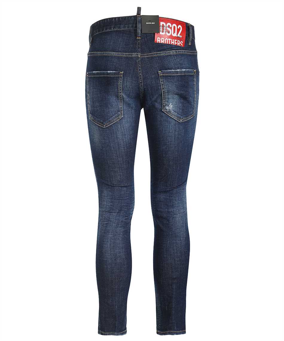 Dark Clean Wash Skater Jeans