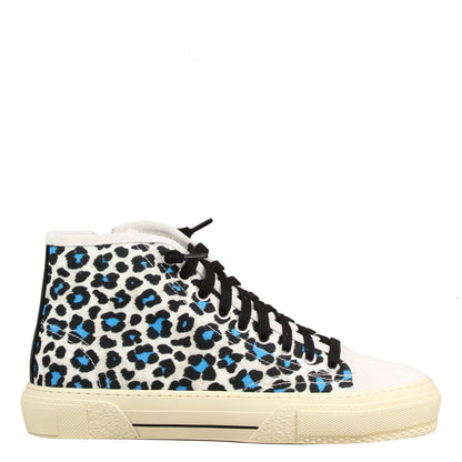 Skate blue leopard