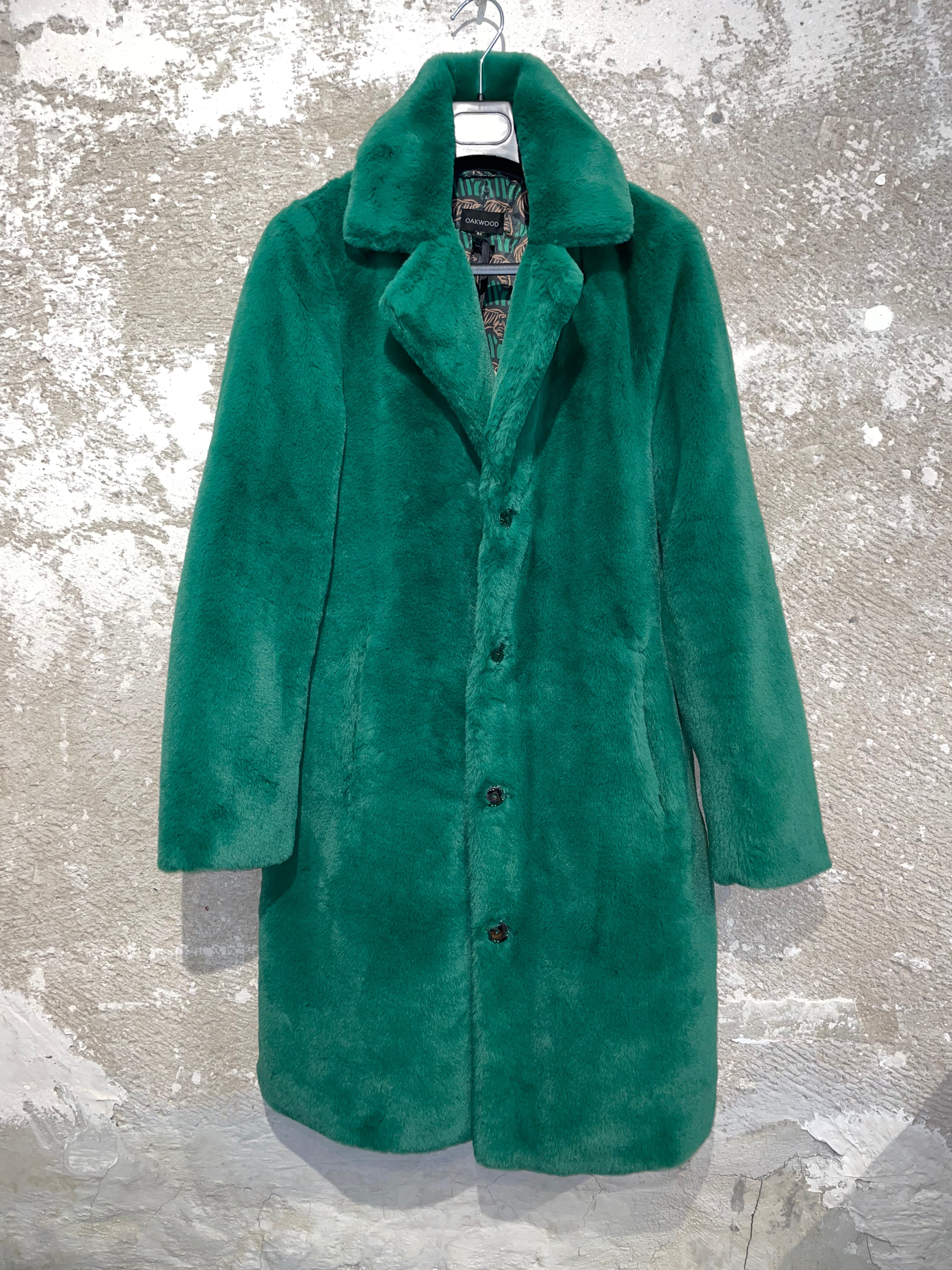 Cyber coat green