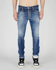 Skater dark blue jeans