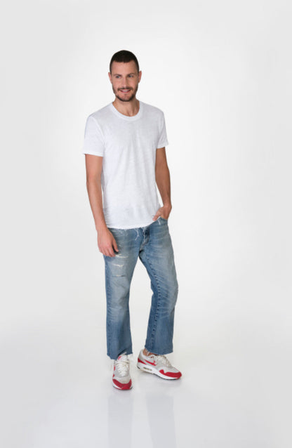 Classic Linen T-Shirt White