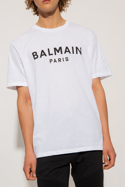 White t-shirt paris logo