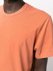 Cotton jersey apricot T-shirt