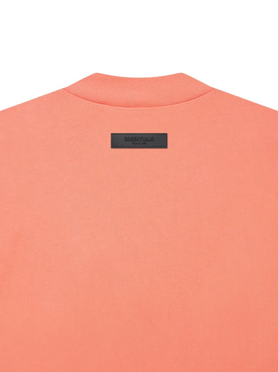 Ls Tee Dress Coral
