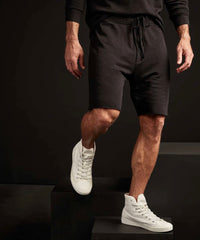French terry sweat short black