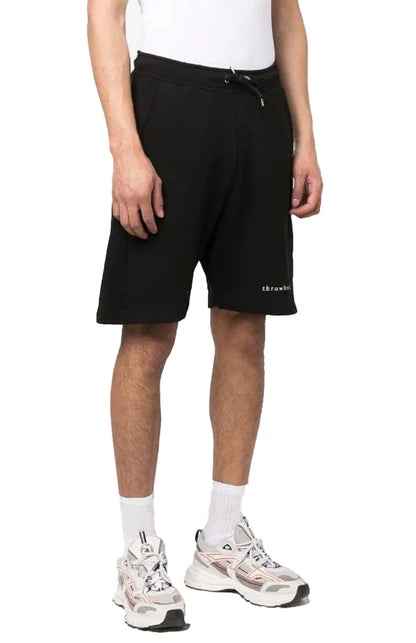 Logo black shorts