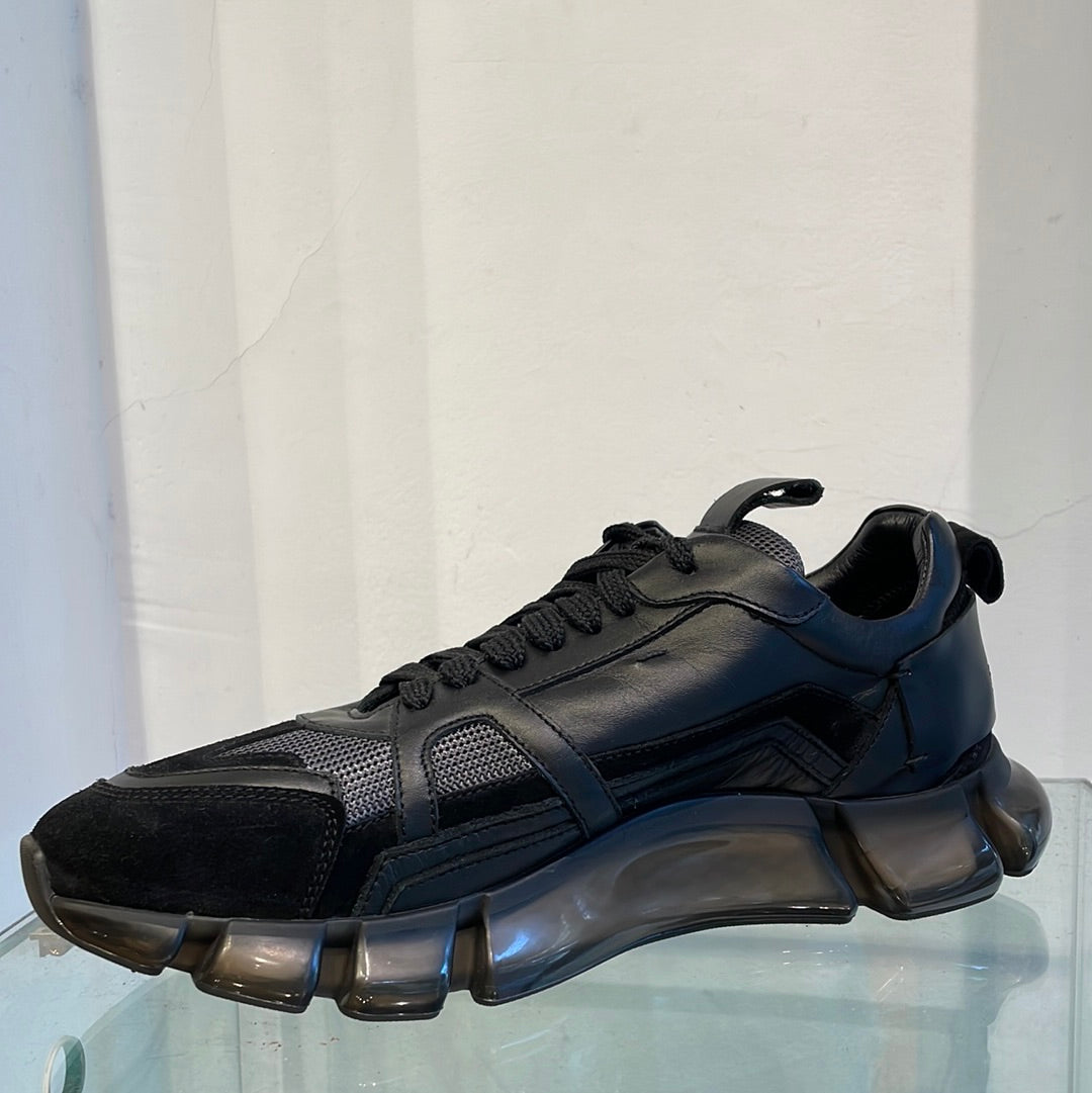 Black Chunky Sneakers