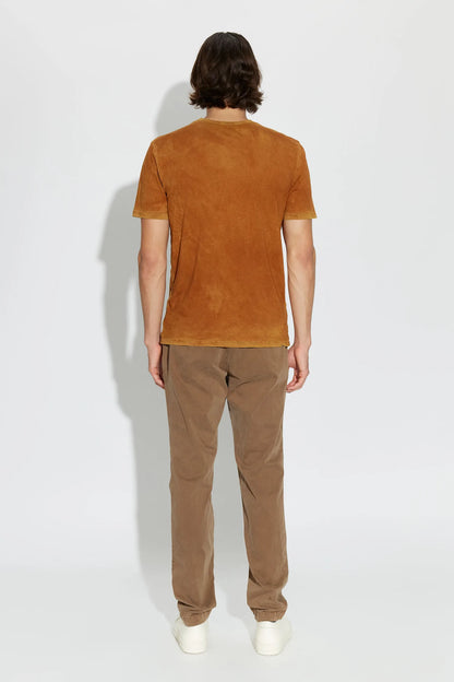 M Classic crew tee - vintage rust