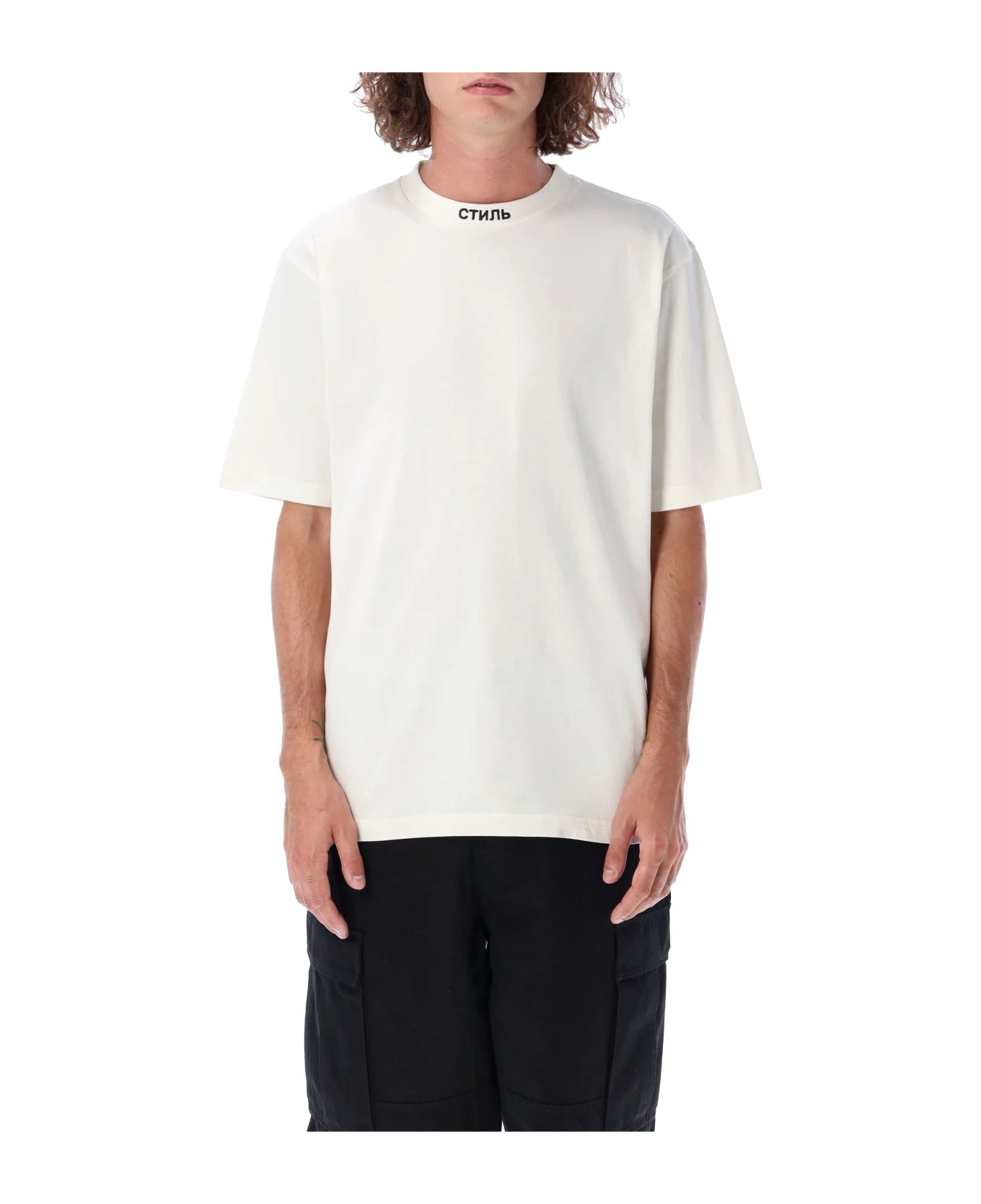 NF CTN MB SS TEE white black