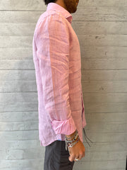 Tailor buttoned shirt light pink