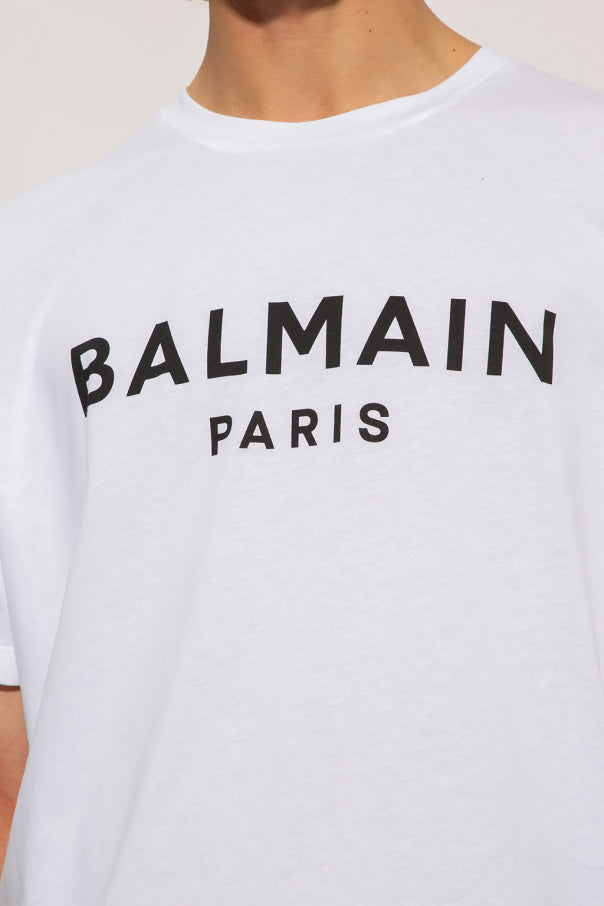 White t-shirt paris logo