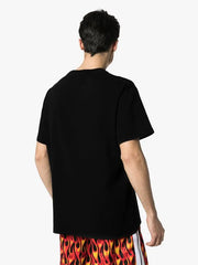Logo print T-shirt - black