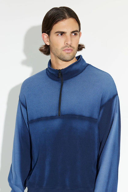 The Cooper Half Zip Navy Cast