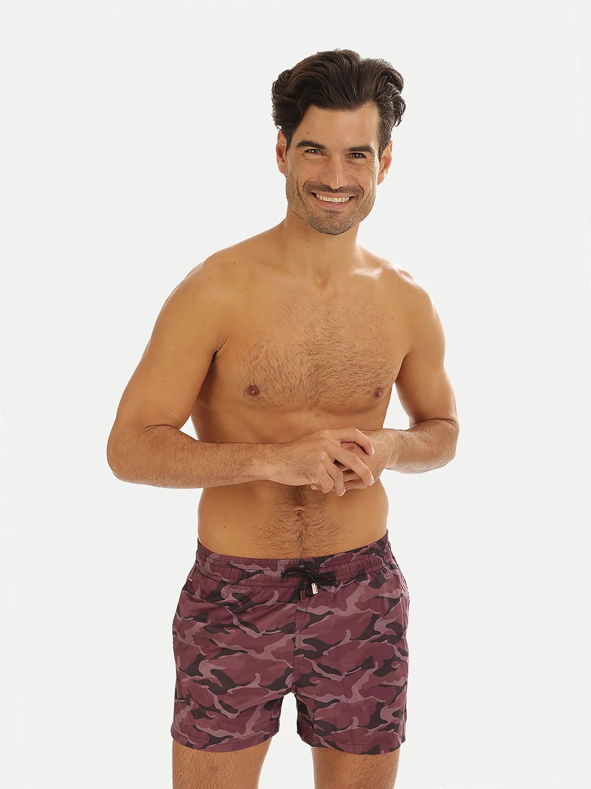 Army Wine Swim Short