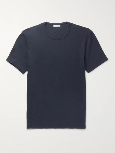 Cotton Jersey Blue T-Shirt