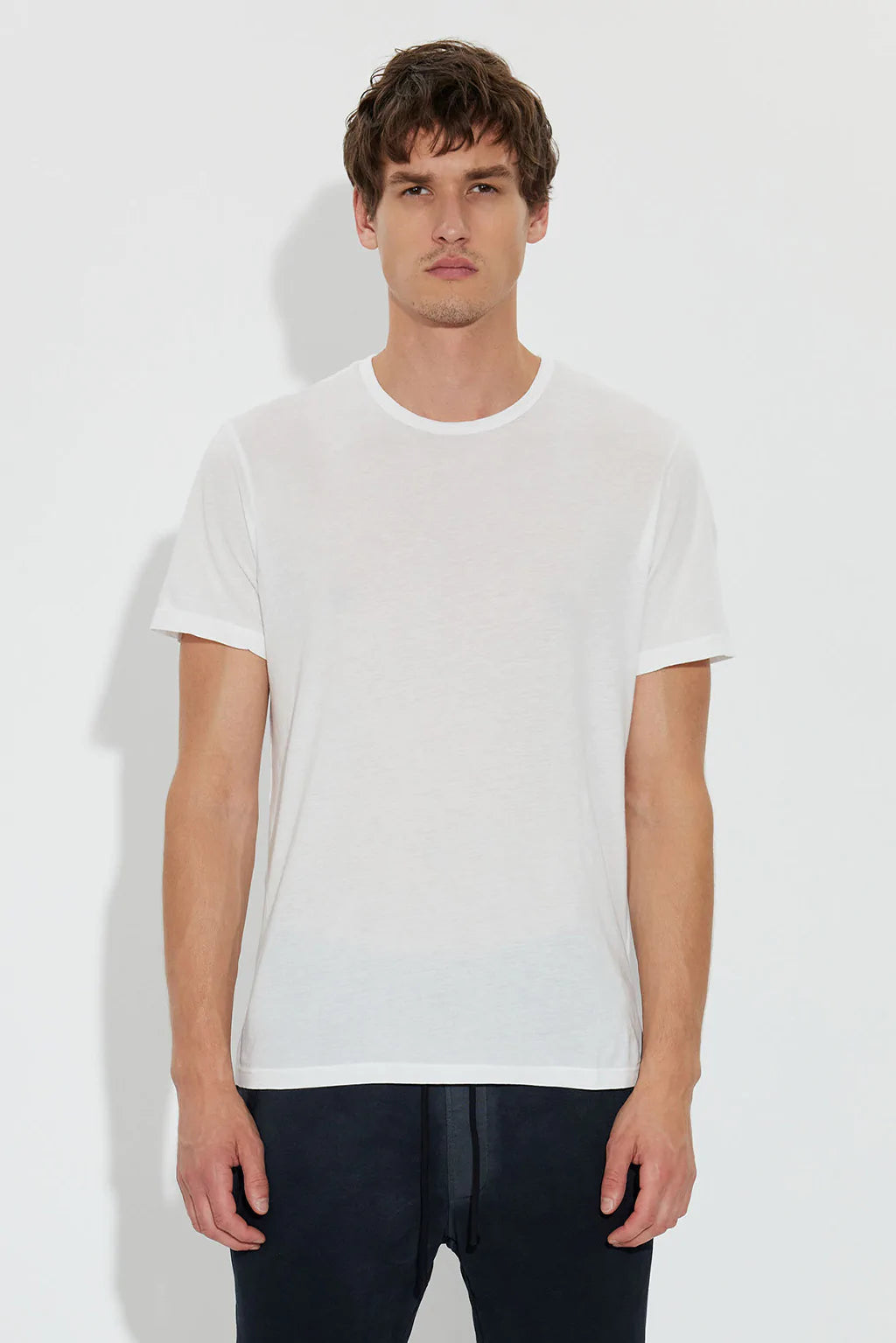 M Classic crew tee - white